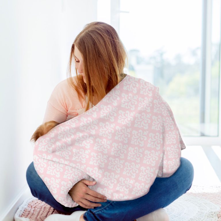 Pink GoPillow in Use 768x768